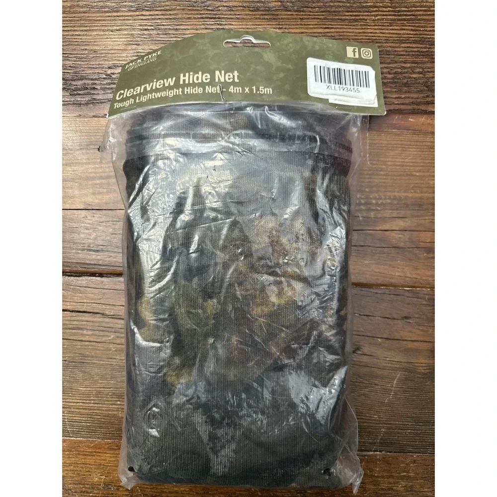NEW Jack Pyke Clearview Hide Net  Tough Lightweight Camouflage  4m x 1.5m